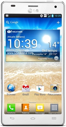 Смартфон LG Optimus 4X HD P880 White - Лобня