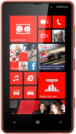 Смартфон Nokia Lumia 820 Red - Лобня
